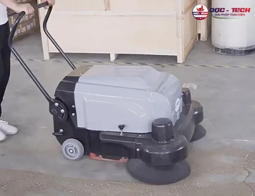 Xe quét rác đẩy tay Kumisai KMS-3A - 3