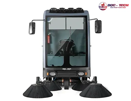 Xe quét rác ngồi lái DQC Tech 13F - 3