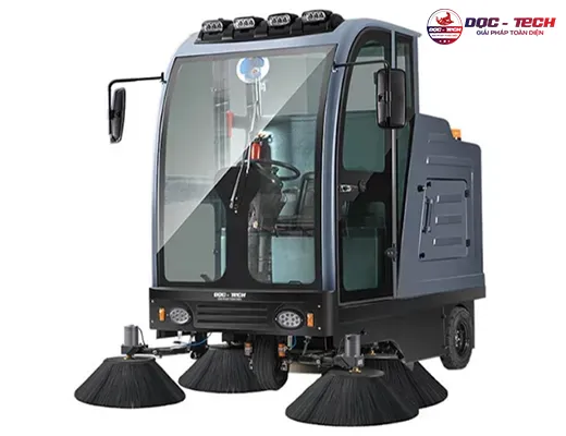 Xe quét rác ngồi lái DQC Tech 13F