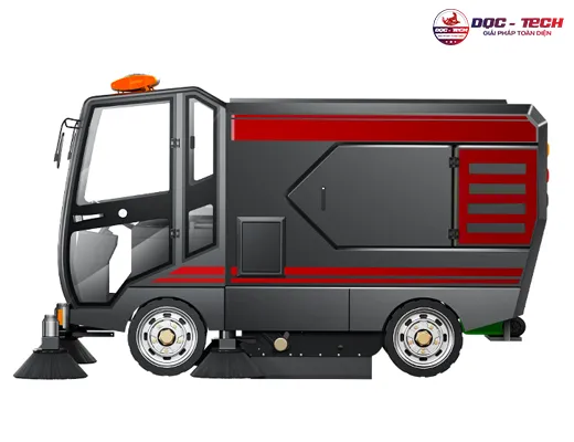 Xe quét đường ngồi lái DQC Tech 14F - 3