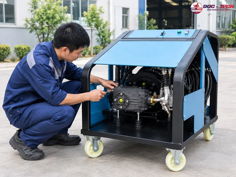 Bảo dưỡng máy rửa xe