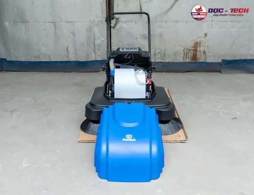 Xe quét rác đẩy tay chạy ắc quy Kumisai KMS 690 - 4