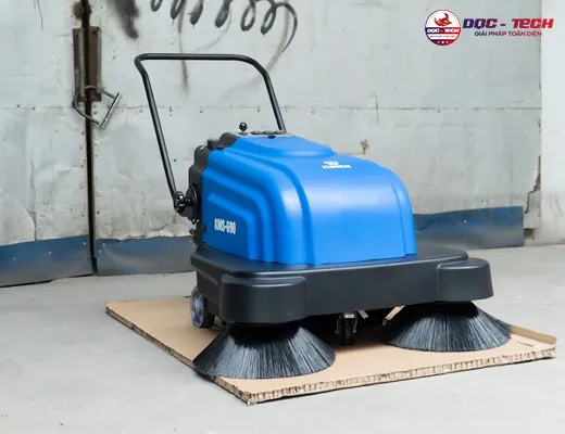 Xe quét rác đẩy tay chạy ắc quy Kumisai KMS 690 - 5