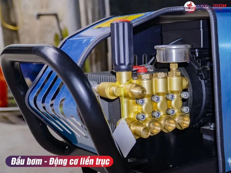  máy rửa xe chuyên nghiệp Kumisai KMS-1802B liền trục