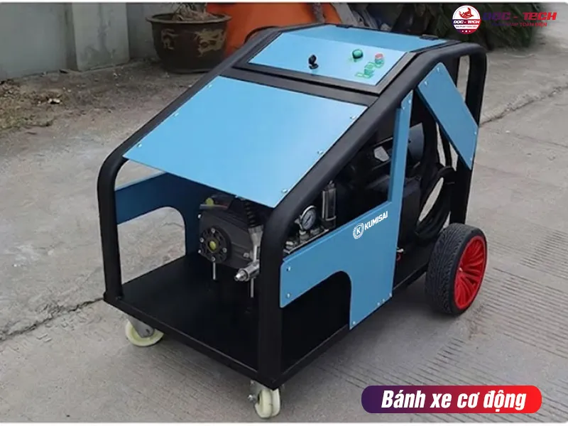 máy rửa xe công suất lớn Kumisai KMS 550 cơ động