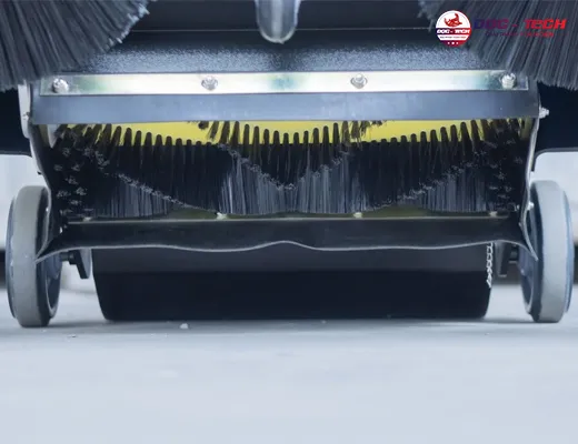 Máy quét rác đường đẩy tay mini chạy bằng ắc quy AS-690 - 4