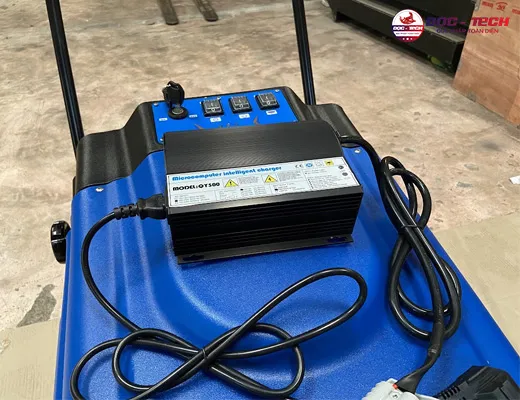 Máy quét rác đường đẩy tay mini chạy bằng ắc quy AS-690 - 5