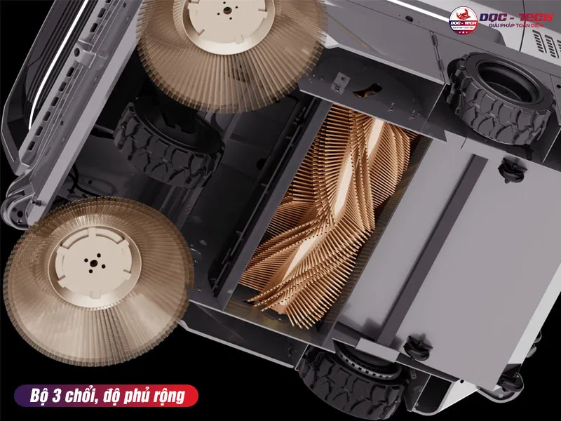 Chổi xe quét rác tự động Kumisai KMS 130E