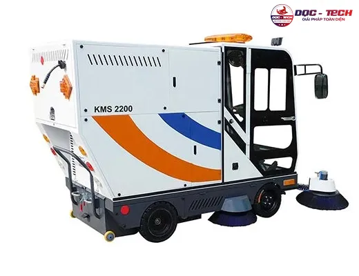 Xe quét rác ngồi lái Kumisai KMS-2200 - 5
