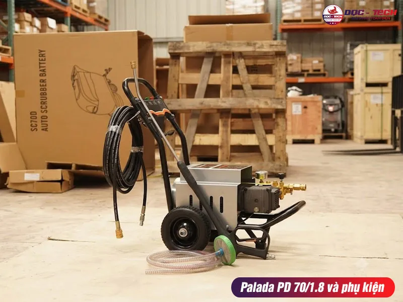 Trọn bộ máy rửa xe Palada PD 70/1.8 