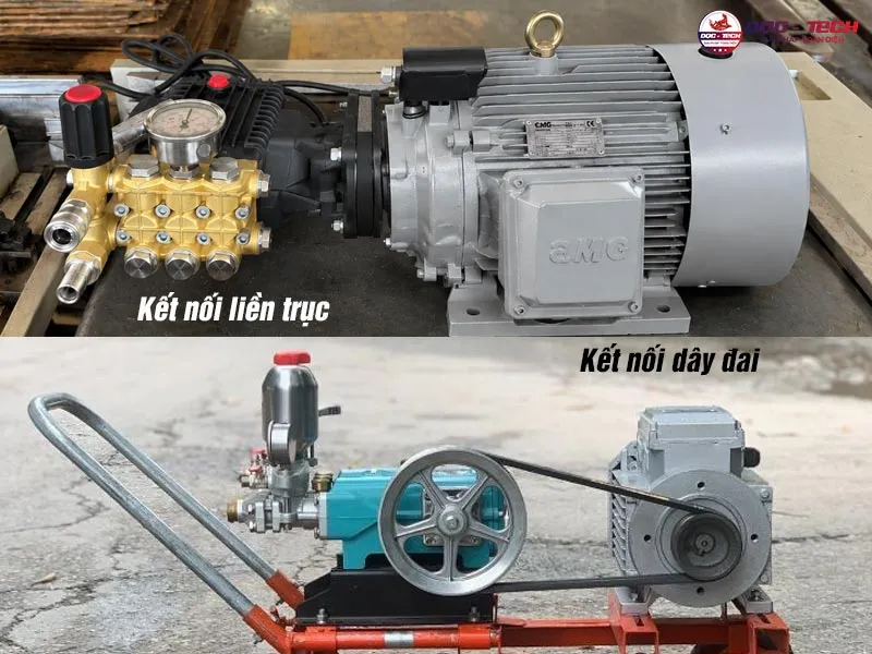 Kết nối motor cho máy rửa xe 3kW