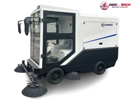 Xe quét rác ngồi lái Kumisai KMS - 240L
