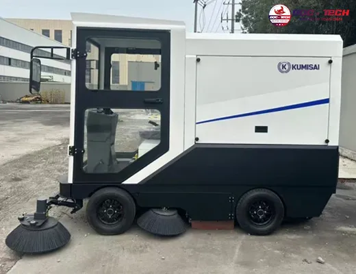 Xe quét rác ngồi lái Kumisai KMS - 240L - 3