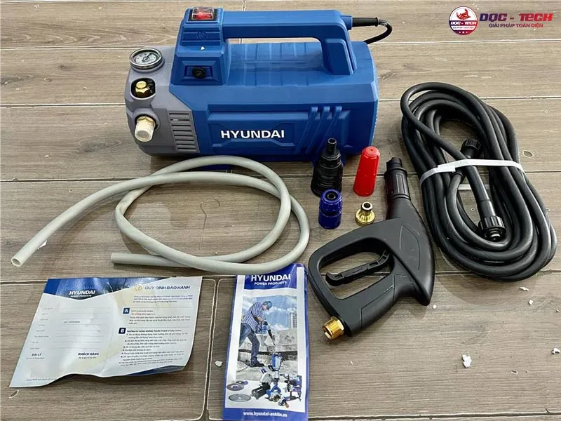 Máy rửa xe nhập khẩu Hyundai Máy rửa xe nhập khẩu Hyundai