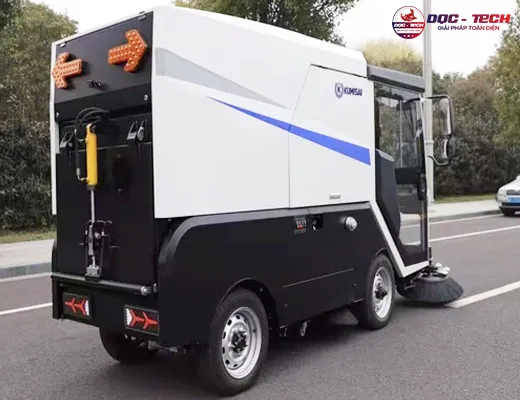 Xe quét rác ngồi lái Kumisai KMS - 1000L - 5