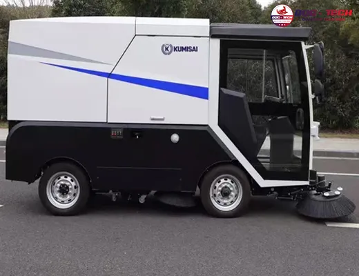 Xe quét rác ngồi lái Kumisai KMS - 1000L - 3