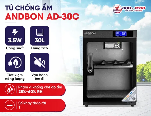 Tủ chống ẩm Andbon AD-30C