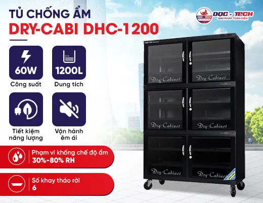 Tủ chống ẩm Dry-Cabi DHC-1200