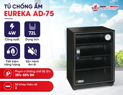 Tủ chống ẩm Eureka AD-75 (72 lít)