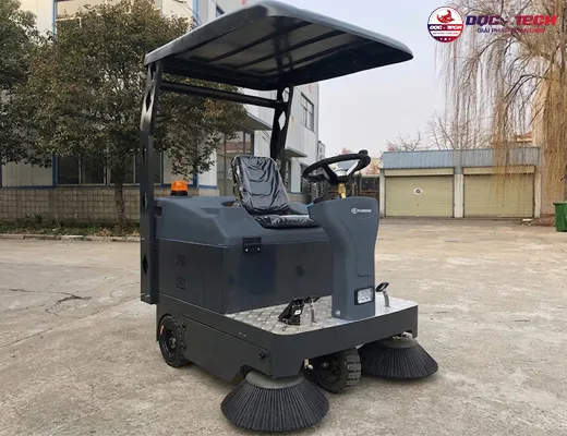 Xe quét rác ngồi lái Kumisai KMS-1400E - 3