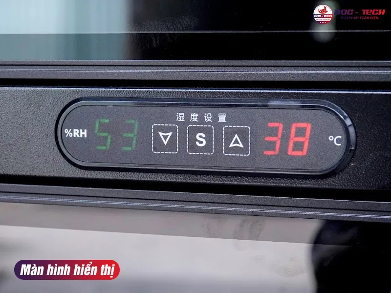 màn hình tủ chống ẩm Kumisai DHC 1200