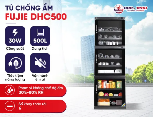 Tủ chống ẩm Fujie DHC500 (500 lít)