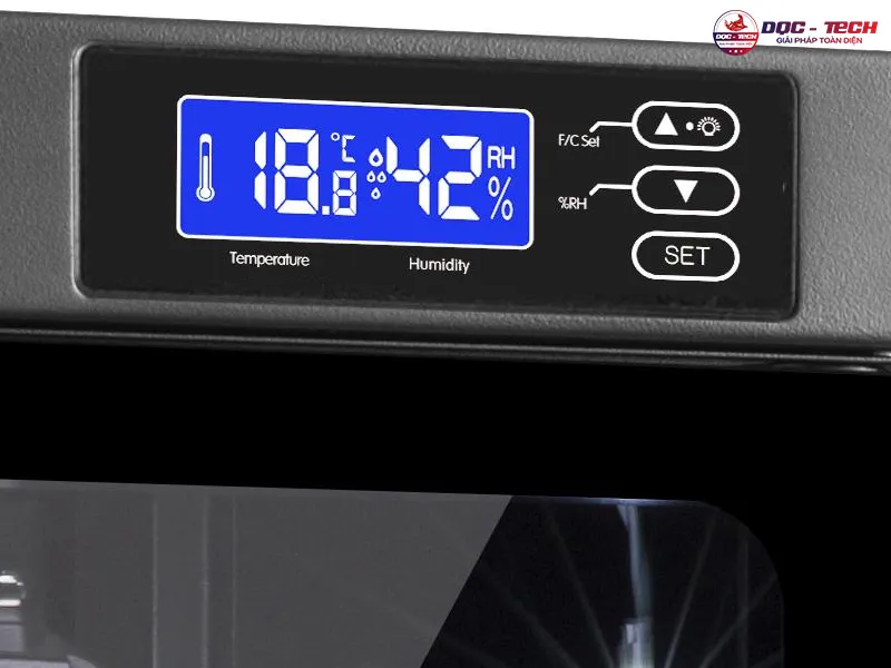 màn hình tủ chống ẩm Nikatei NC-125S
