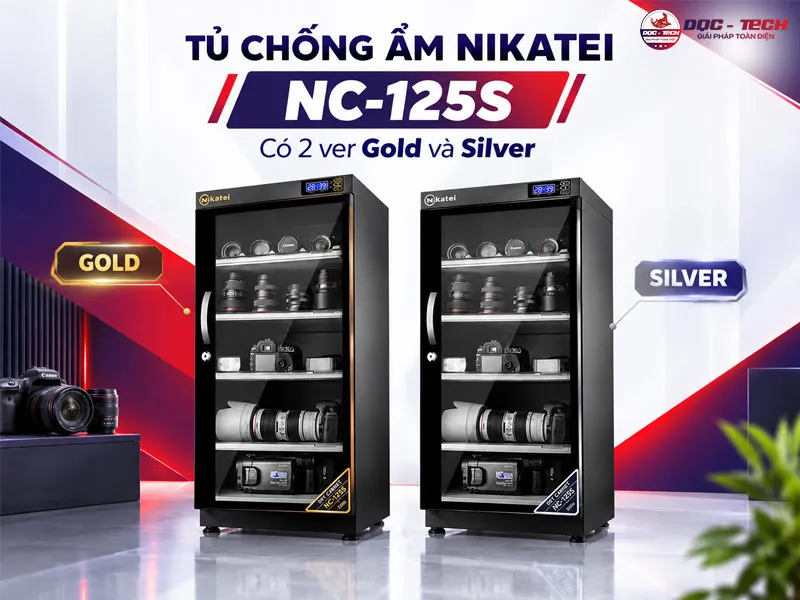 tủ chống ẩm Nikatei NC-125S