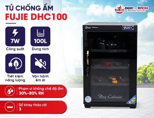 Tủ chống ẩm FujiE DHC100 (100 lít)