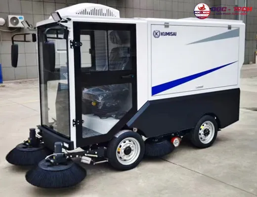 Xe quét rác ngồi lái Kumisai KMS - 155L - 5