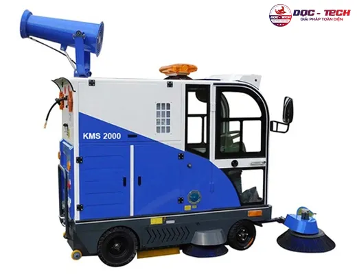 Xe quét rác mini ngồi lái Kumisai KMS-2000 - 3