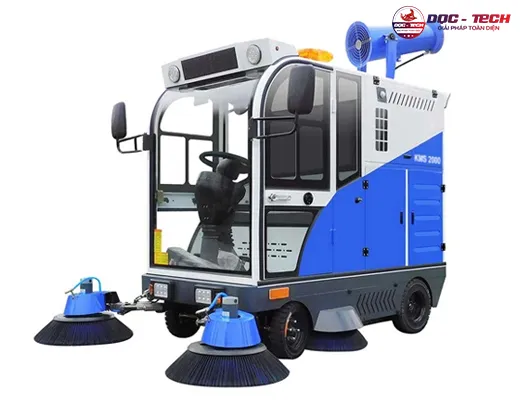 Xe quét rác mini ngồi lái Kumisai KMS-2000