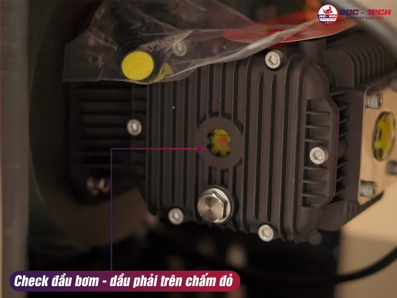 check dầu máy rửa xe Palada 20M32-5.5T4