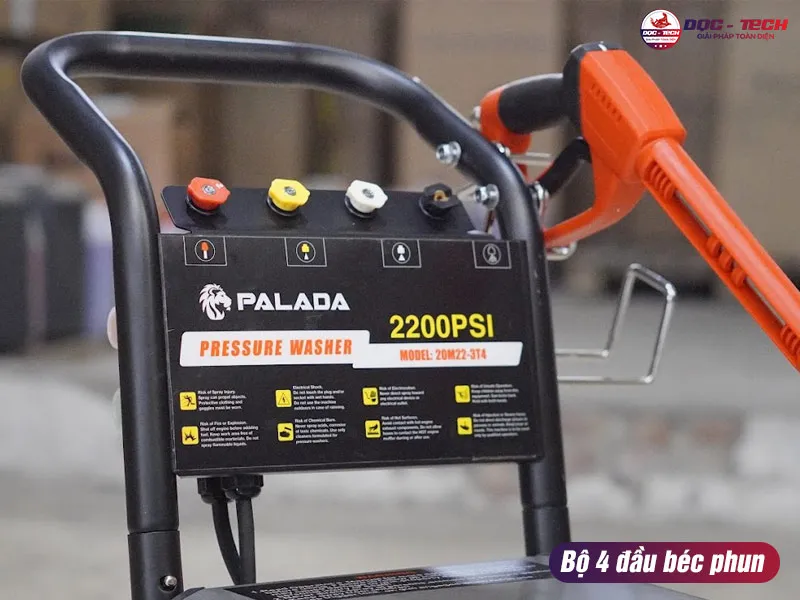Béc máy xịt rửa xe Palada 20M22-3T4