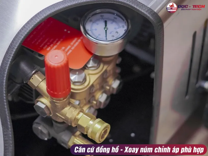 Chỉnh áp máy rửa xe Kumisai 20M36-7.5T4