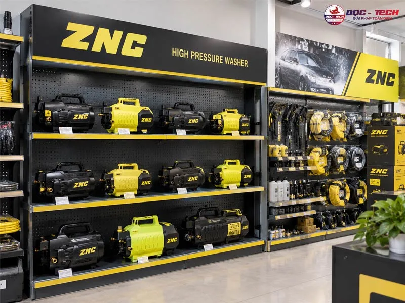 Chọn máy rửa xe ZNC