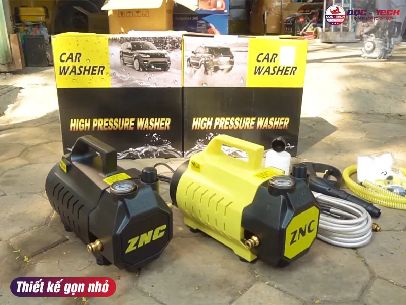 máy rửa xe mini ZNC nhỏ gọn