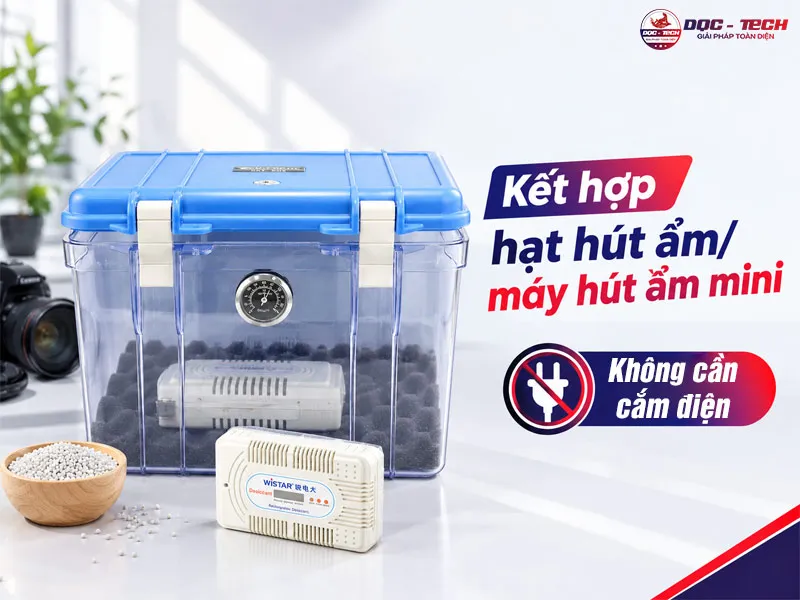 hộp chống ẩm Wonderful DB-2820 12L không cần điện
