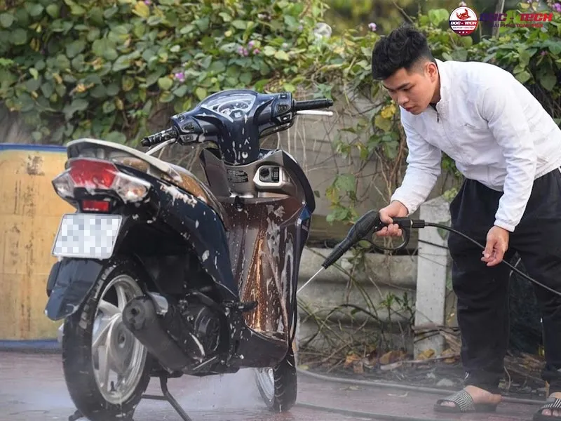 máy rửa xe KAT hiệu quả