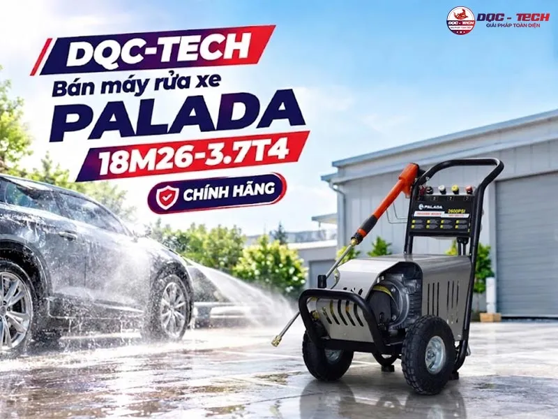 Bán máy rửa xe cao áp Palada 18M26-3.7T4