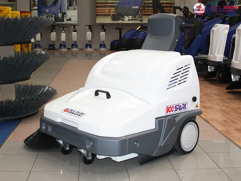 Xe quét rác đẩy tay Dulevo 900 SPARK ắc quy