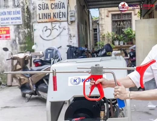 Máy rửa xe siêu cao áp Kumisai KMS 8018 - 6