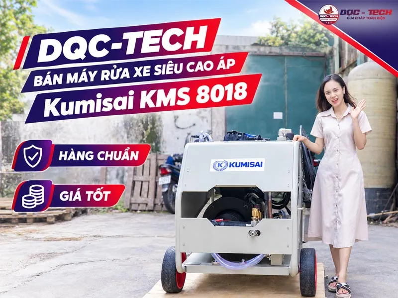 bán máy rửa xe siêu cao áp Kumisai KMS 8018