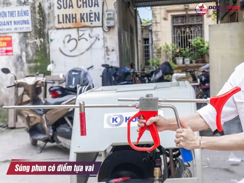 Súng máy rửa xe siêu cao áp Kumisai KMS 8018