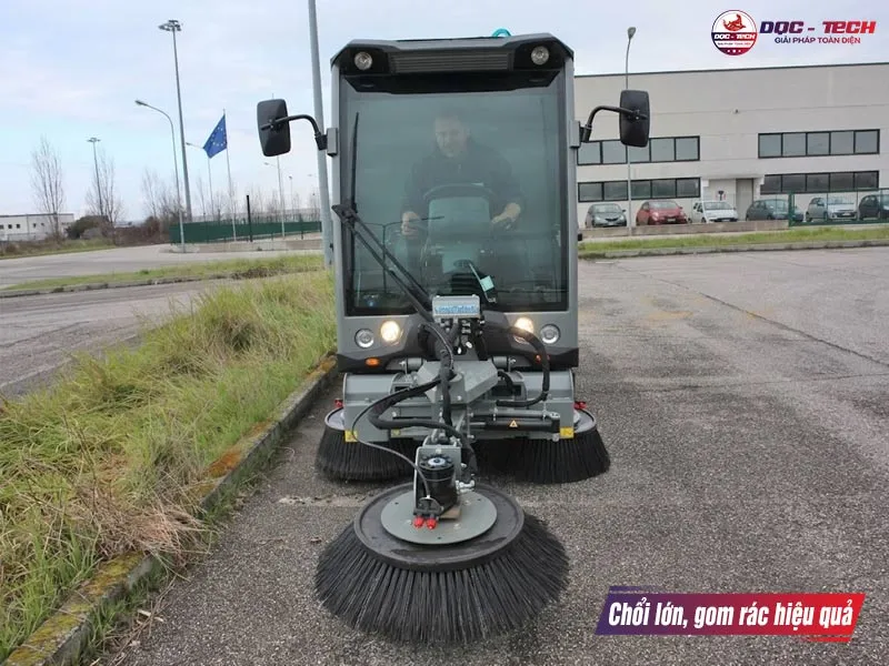 Chổi quét xe quét rác Fiorentini
