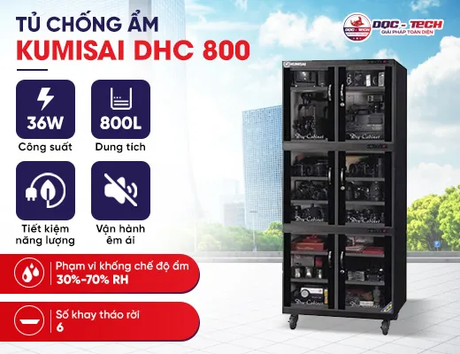 Tủ chống ẩm Kumisai DHC 800