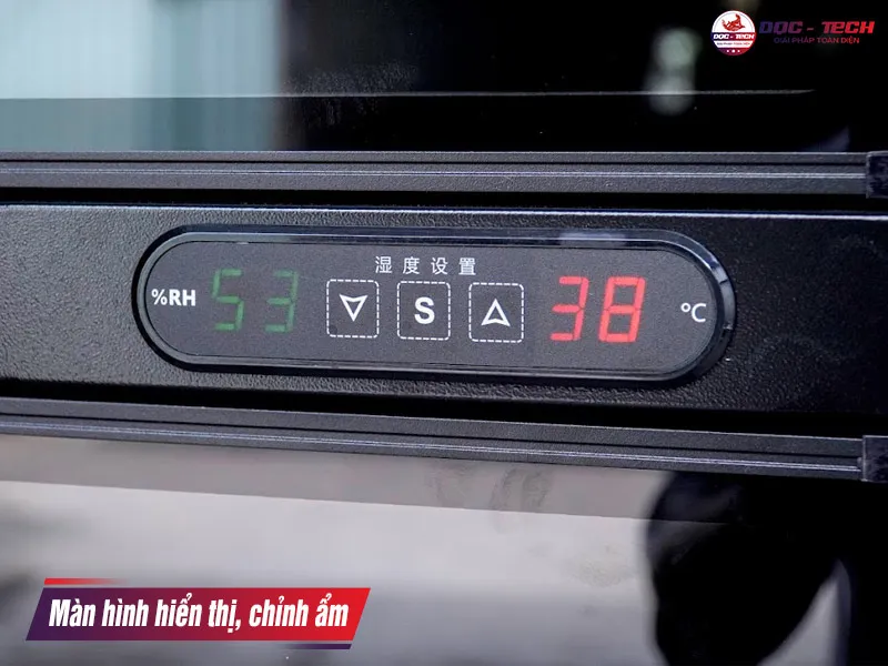 Màn hình tủ chống ẩm Kumisai DHC 800
