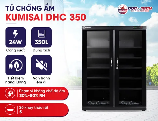Tủ chống ẩm Kumisai DHC 350