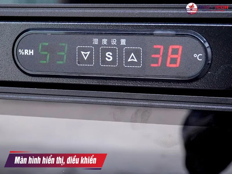 Màn hình tủ chống ẩm công nghiệp Kumisai DHC 350