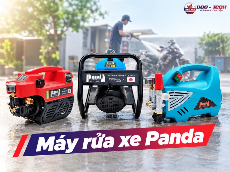 máy rửa xe Panda
